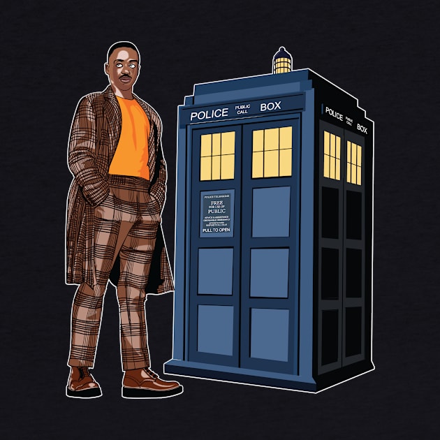 THE DOCTOR IS HERE! by KARMADESIGNER T-SHIRT SHOP